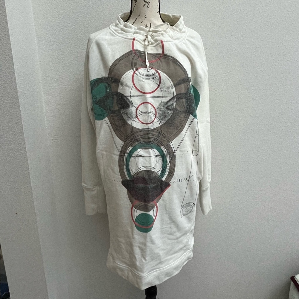 Diesel Textured Dress Sweatshirt